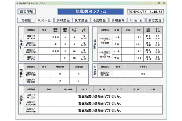 防災システム